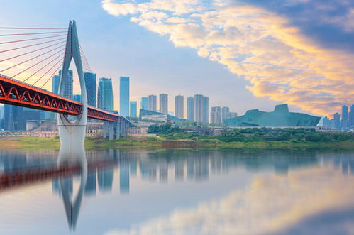 重庆朝天门全景图