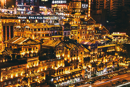 重庆洪崖洞图片素材_免费下载_jpg图片格式_VRF高清图片500488416
